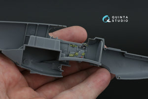 Intérieur coloré imprimé en 3D sur papier décalcomanie Quinta Studio QD48482 P-51B/C (version tardive) (Tamiya) 1/48 – image 9