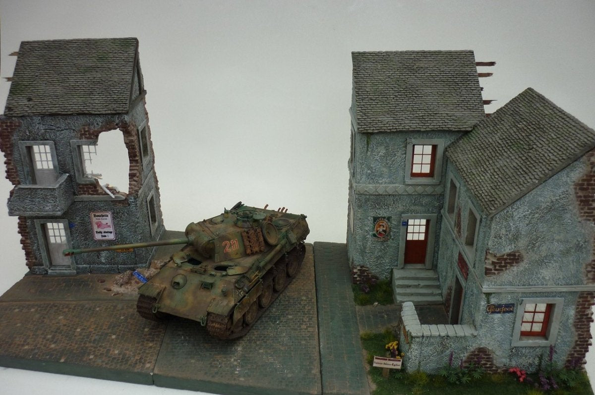 RT-Diorama 35165 Socle de diorama : « Village français » 1/35 – immagine 3