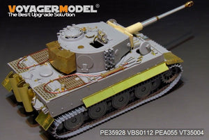 Maquette Voyager PE35928 Char Tiger I allemand de la Seconde Guerre mondiale, production tardive, pour TRUMPETER 09540, échelle 1/35 – immagine 10