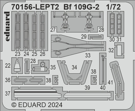 Eduard 70156 Bf 109G-2 - Édition ProfiPACK 1/72 – image 3