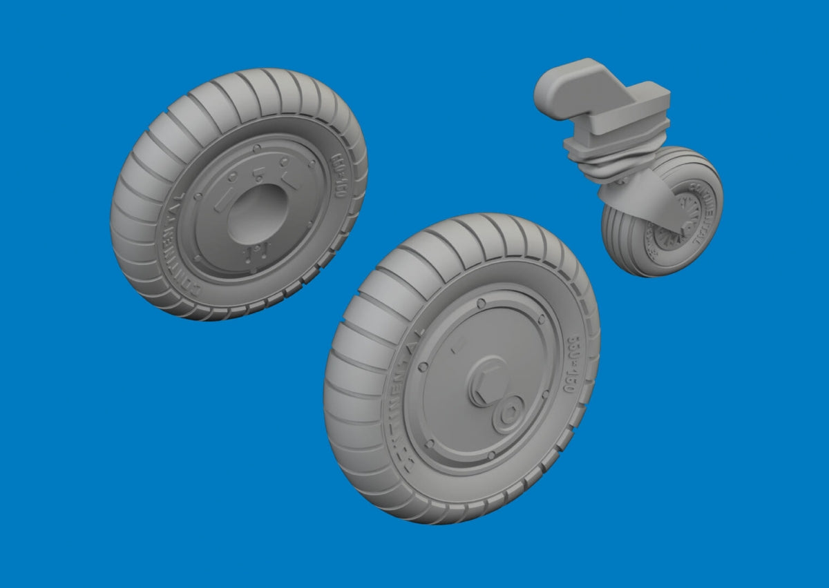 Roues Eduard 672405 Bf 109G-6 Tamiya 1/72 