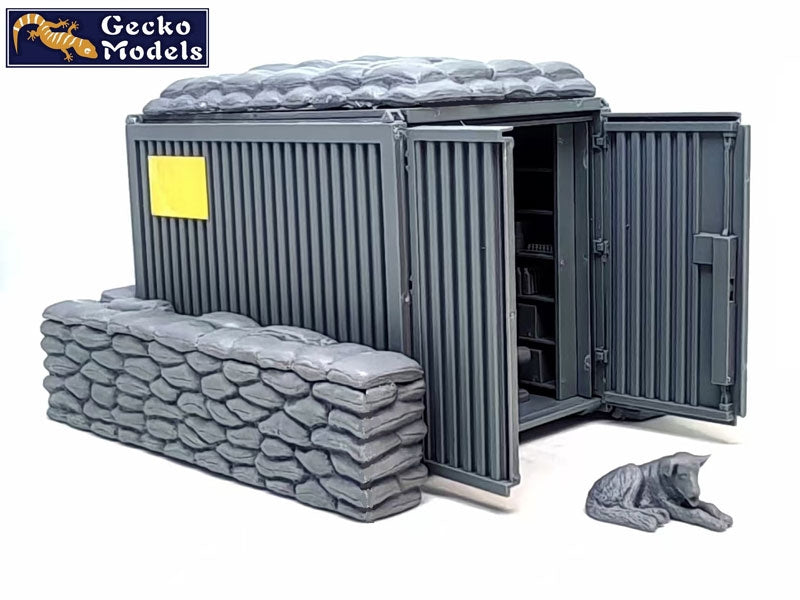 Maquette Gecko Models 35GM0118 Mini magasin dans une base militaire américaine (époque de la guerre du Vietnam) 1/35 – imagen 3