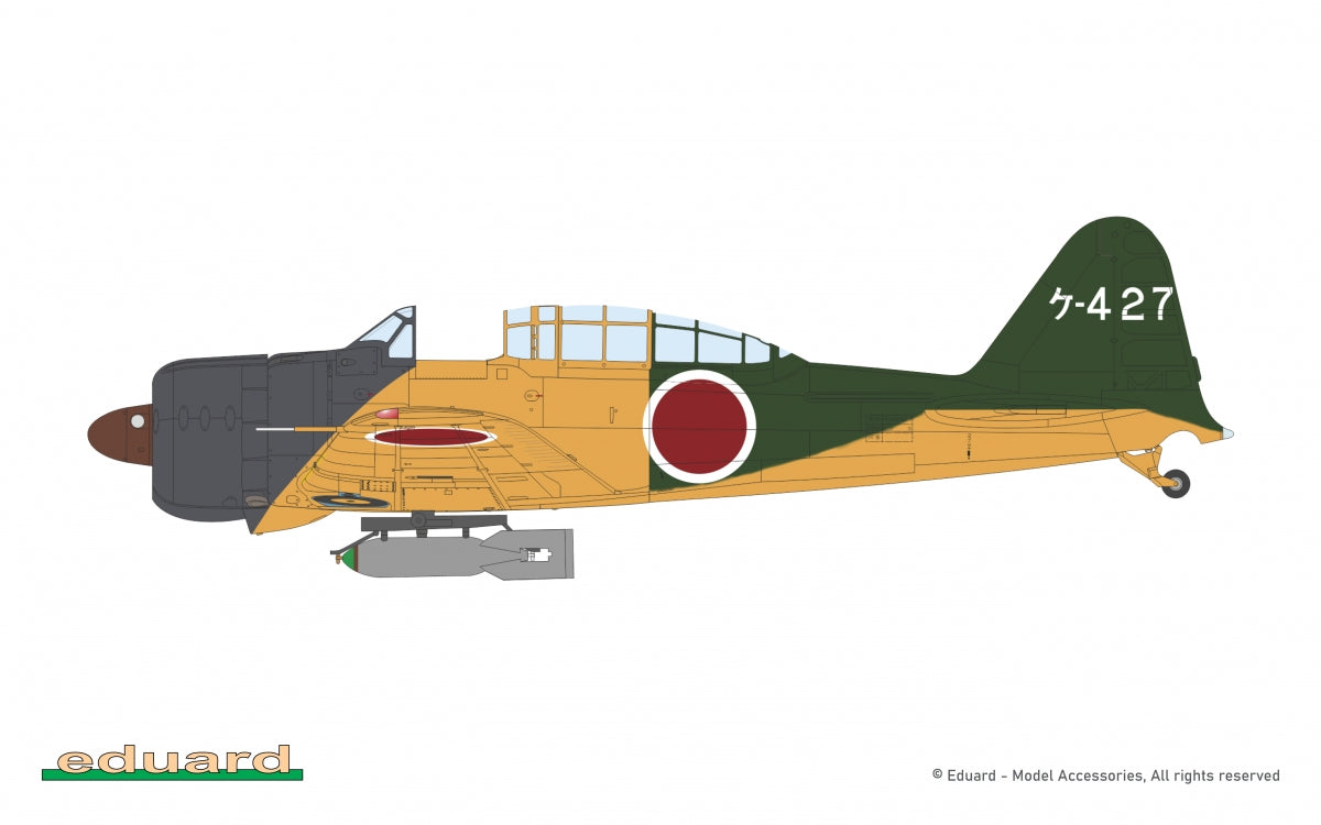 Eduard 82218 A6M2-K Profipack 1/48 – immagine 6