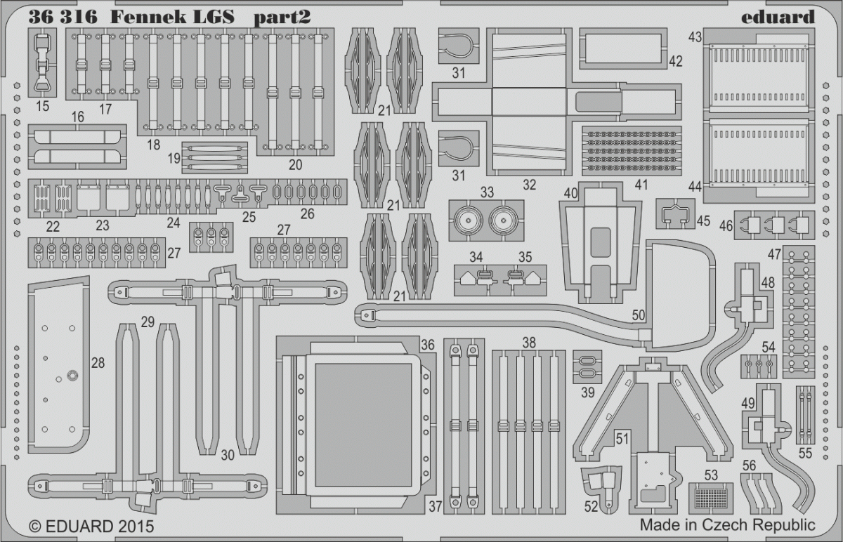 Eduard 36316 Fennek LGS TRUMPETER 1/35 – image 2