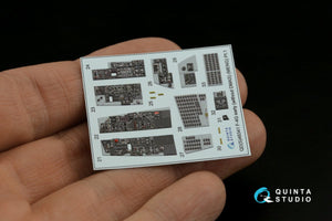 Intérieur imprimé en 3D et coloré sur papier décalcomanie Quinta Studio QD48341 F-4G (première génération) (Meng) 1/48 – image 5