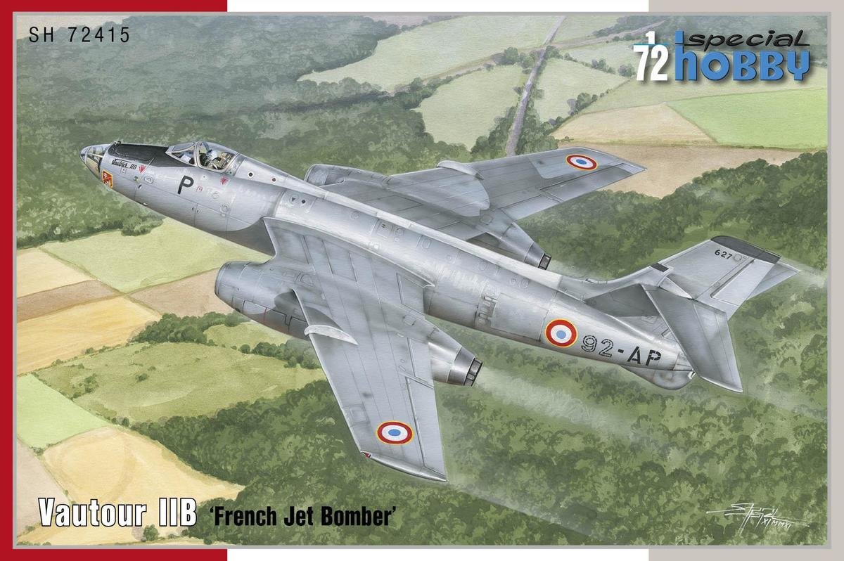 Special Hobby 72415 Vautour IIB 'Bombardier à réaction français' 1/72