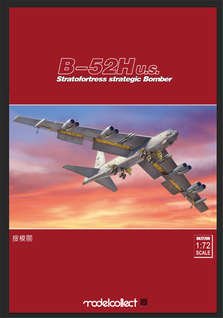 Modelcollect UA72200 B-52H US Stratofortress Bombardier stratégique 1/72 – imagen 2