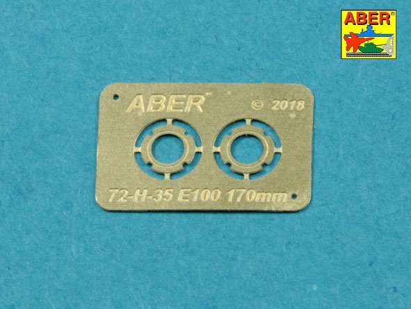 Canon Aber 72L-67 170 mm A/T pour Jagdpanzer allemand E-100 (1/72) – imagen 3