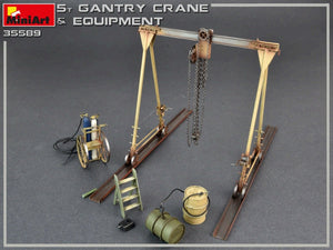 MiniArt 35589 Grue portique de 5 tonnes et équipement 1/35 – Bild 2