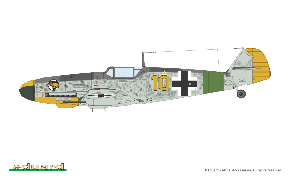 Eduard 84203 Bf 109G-4 - Édition Week-end 1/48 – image 4