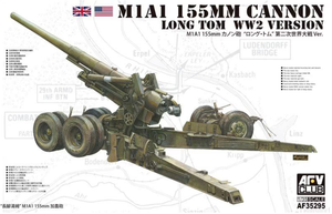 AFV Club 35295 Canon M1A1 155 mm « Long Tom », version Seconde Guerre mondiale, échelle 1/35