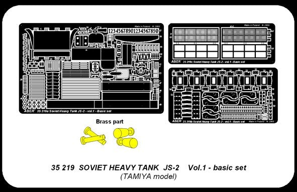 Aber 35219 Char lourd soviétique JS-2 - vol. 1 - set de base (1/35) – image 8