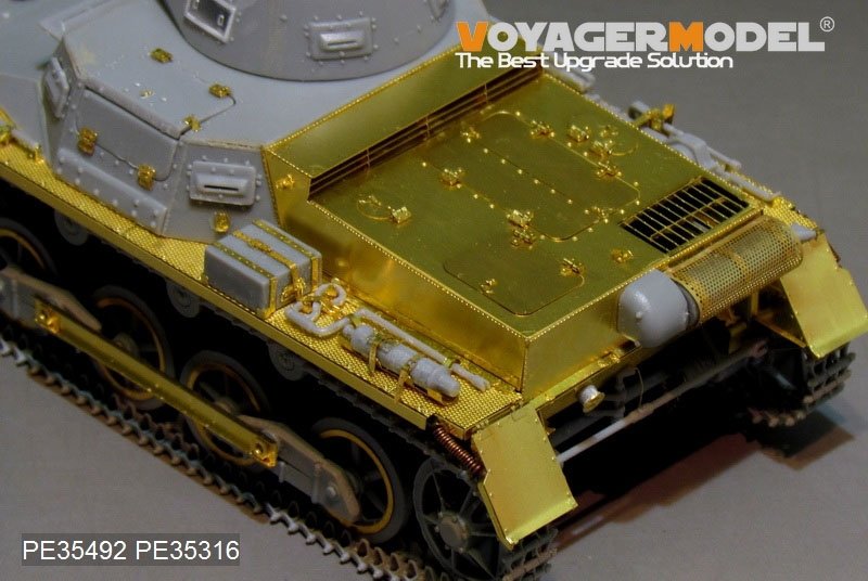 Maquette Voyager PE35492, char allemand Pz.Kpfw.I Ausf. B de la Seconde Guerre mondiale, pour maquette DRAGON 6186 au 1/35 – image 12