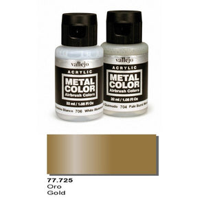 Vallejo 77725 Couleur Métal - Or 32 ml