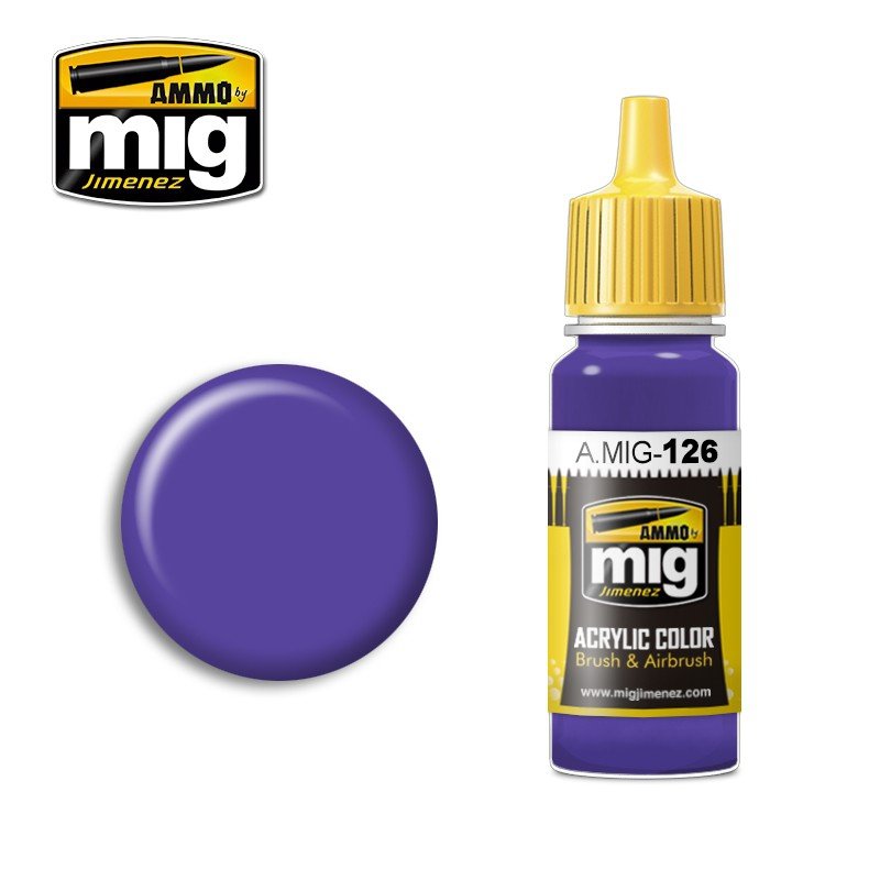 Munitions de Mig Jimenez 0126 VIOLET 17ml