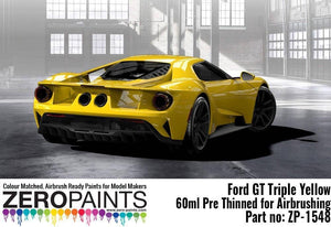 Peinture jaune triple Zero Paints ZP-1548 Ford GT 60 ml