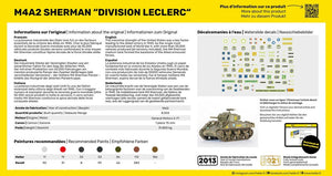 Heller 79894 M4A2 Sherman Division Leclerc deco.FR 1/72 – zdjęcie 4