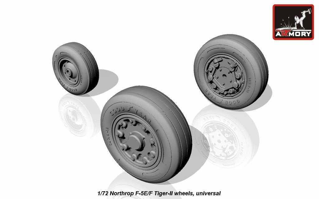 Roues du F-35 Lightning II canadien Armory Models AW72308, échelle 1/72 – immagine 4
