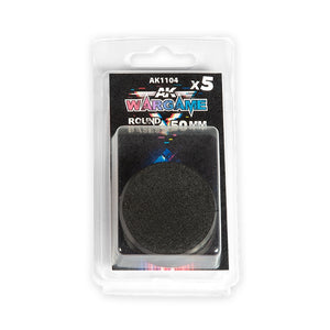 AK Interactive AK1104 BASE RONDE 50MM X5 UNITÉS – immagine 2