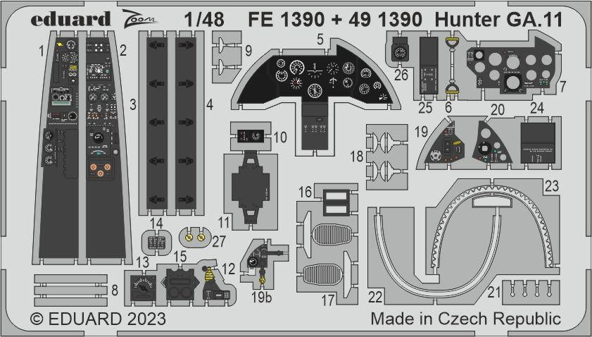 Eduard BIG49393 Hunter GA.11 AIRFIX 1/48 – zdjęcie 4