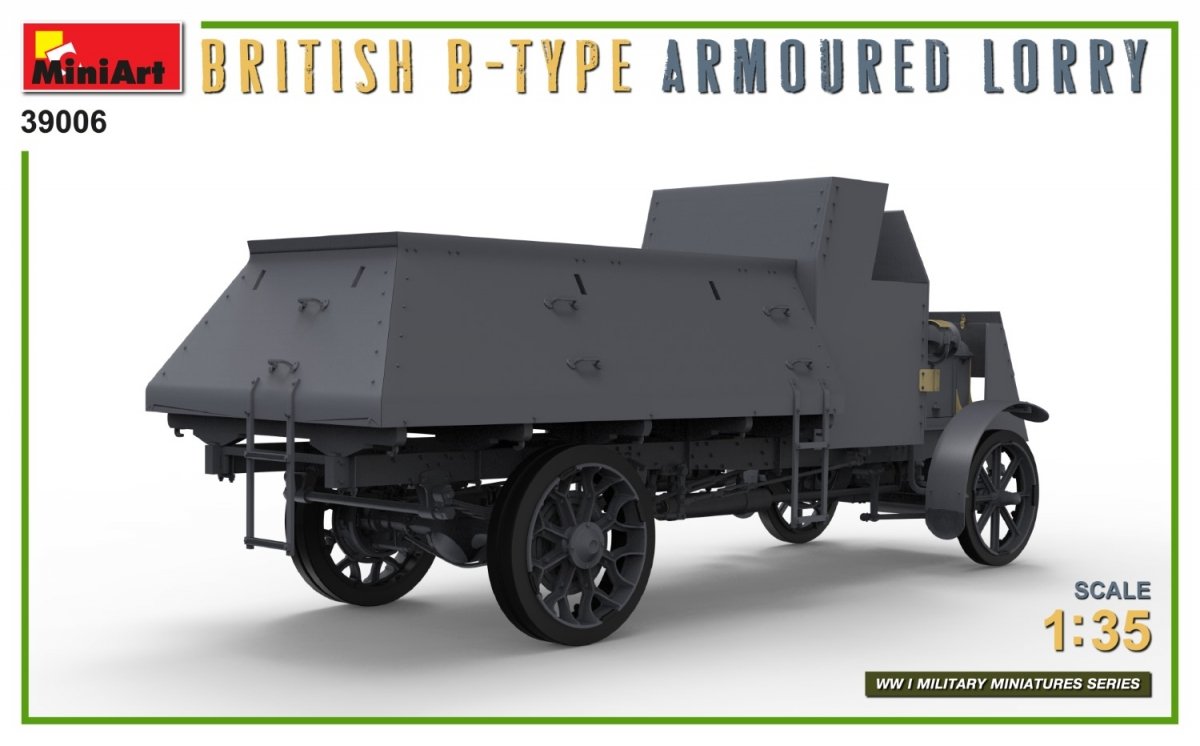 Miniart 39006 CAMION BLINDÉ BRITANNIQUE DE TYPE B 1/35 – Bild 9