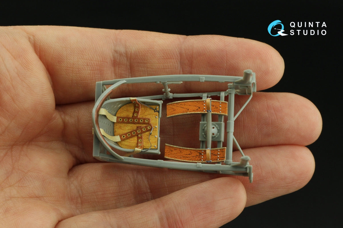 Quinta Studio QD32196 Nieuport XXIII Intérieur coloré imprimé en 3D sur papier décalque (CSM) 1/32 – Bild 9