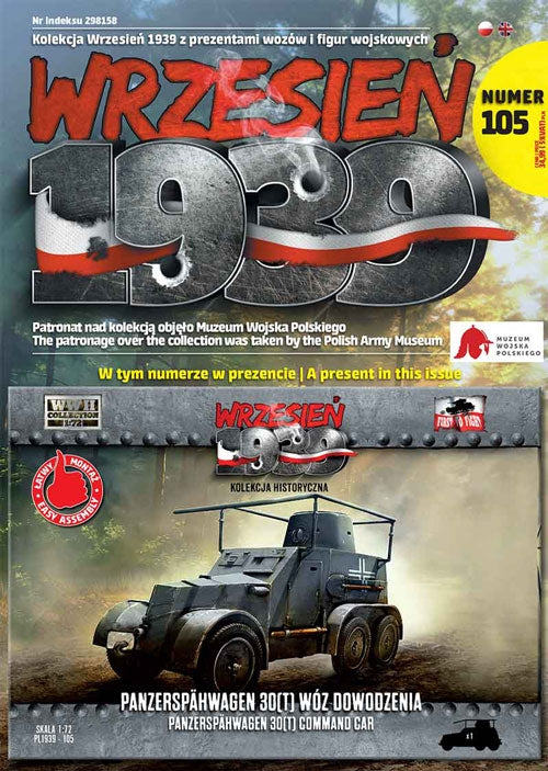 Premier à combattre PL105 Premier à combattre PL105 - Véhicule de commandement Panzerspahwagen 30(t) 1/72