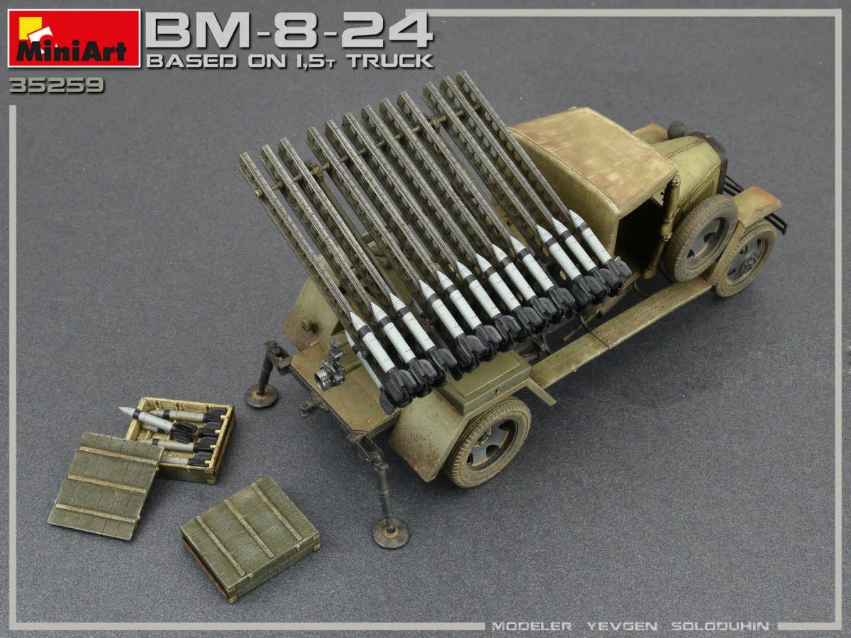 MiniArt 35259 Lance-roquettes soviétique BM-8-24 1/35  – image 8