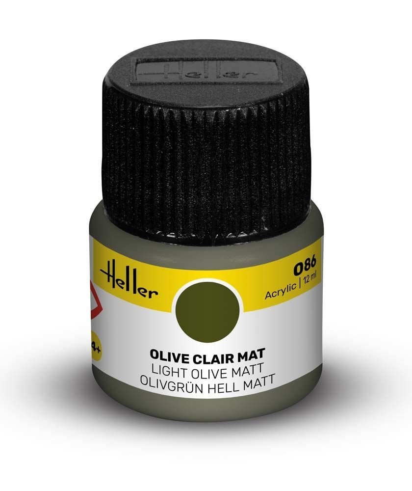 Heller 9086 086 Olive claire - Mat 12 ml