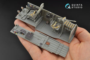 Intérieur imprimé en 3D et coloré sur papier décalcomanie (Trumpeter) pour le Ju 87B-2/R-2 de Quinta Studio QD32090, échelle 1/32 – Bild 5