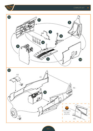 Hélice transparente ! Kit avancé CP4804 H-75N Hawk 1/48 – immagine 30