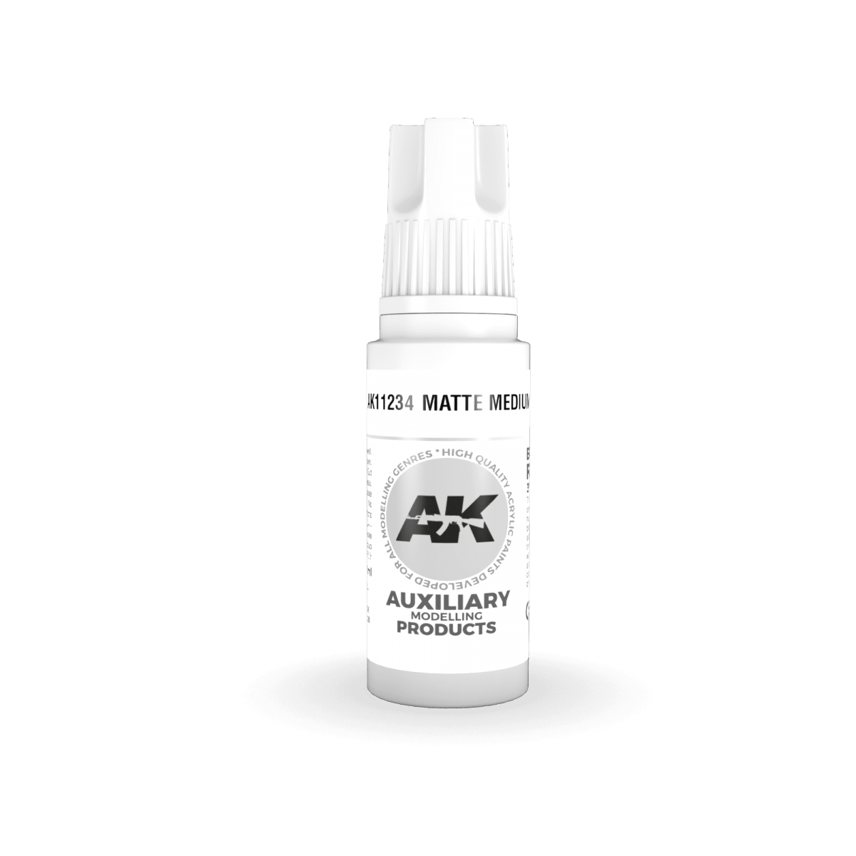 AK Interactive AK11234 MATTE MEDIUM – AUXILIAIRE 17 ml – image 2