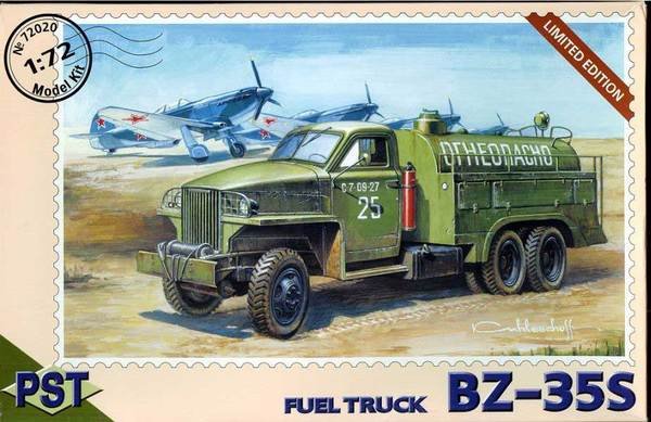 Camion-citerne PST 72020 BZ-35S à l'échelle 1/72