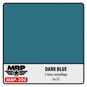 Peinture MR. Paint MRP-200 Bleu foncé SU-33 30 ml