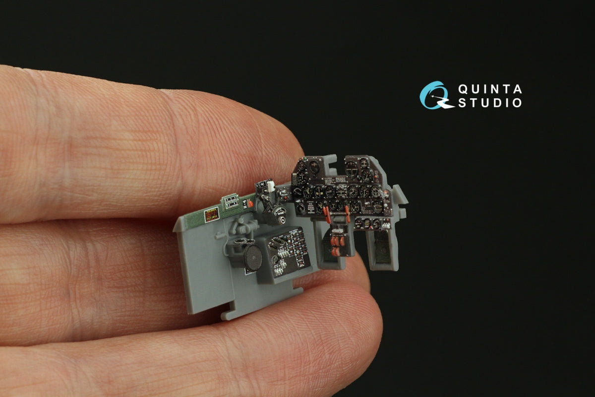 Intérieur coloré imprimé en 3D sur papier décalcomanie Quinta Studio QD48422 P-47M Thunderbolt (Tamiya) 1/48 – immagine 9