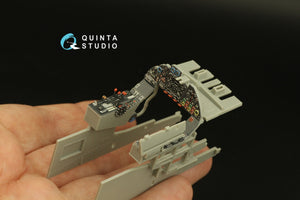 Intérieur imprimé en 3D et coloré sur papier décalcomanie Quinta Studio QD32166 Do 335A-12 (Zoukei-Mura) 1/32 – immagine 4