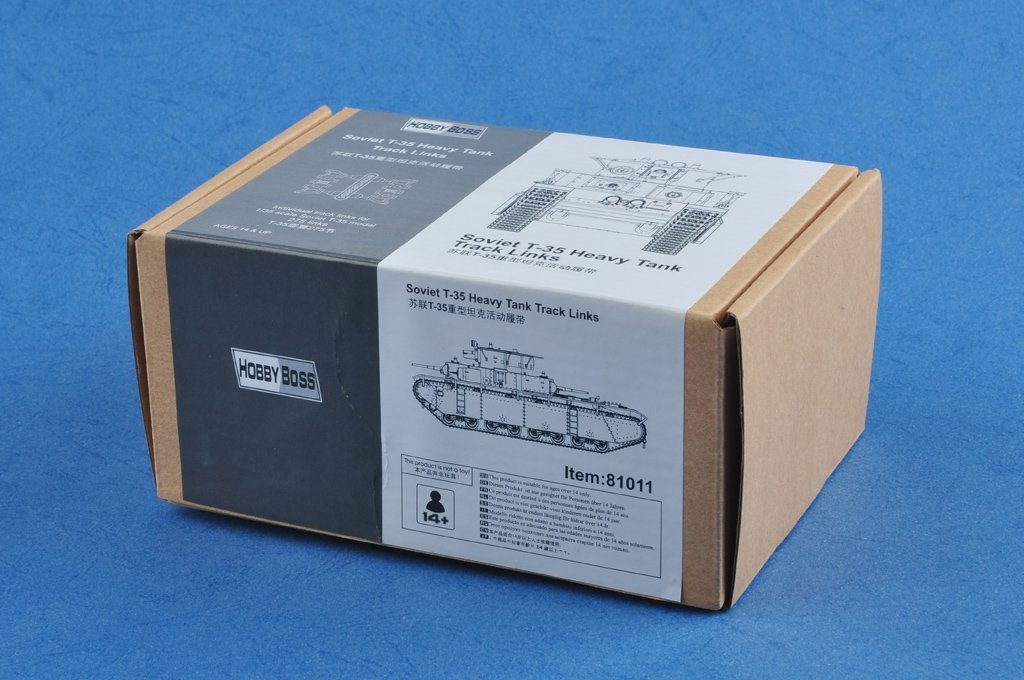 Maillons de chenille pour char lourd soviétique T-35 (échelle 1/35) - Hobby Boss 81011