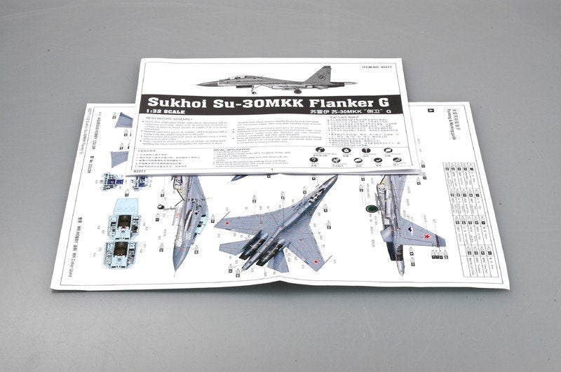 Trumpeter 02271 Su-30MKK Flanker-G 1/32 – immagine 14
