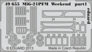 Eduard 49655 MiG-21PFM Week-end 1/48 EDUARD