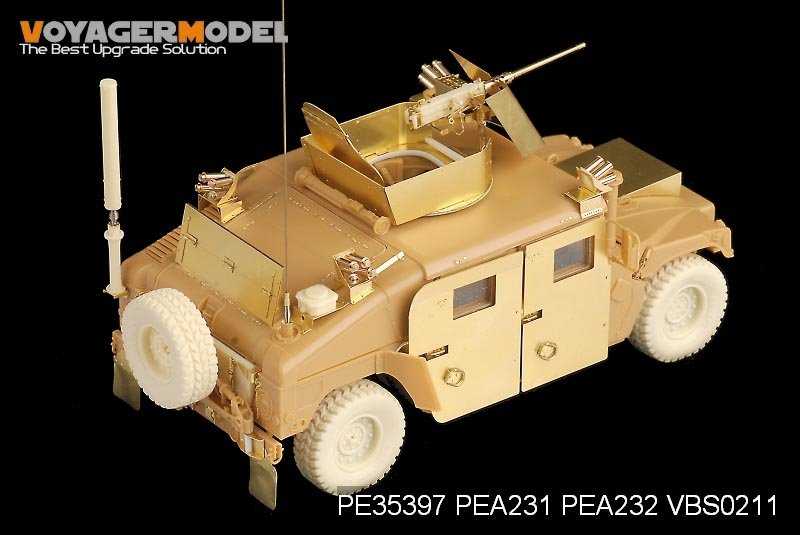 Voyager Modèle PE35397 Humvee M1114 moderne de l&amp;#39;USMC avec CIP/décharge de fumée pour Bronco 35080 1/35 – image 2