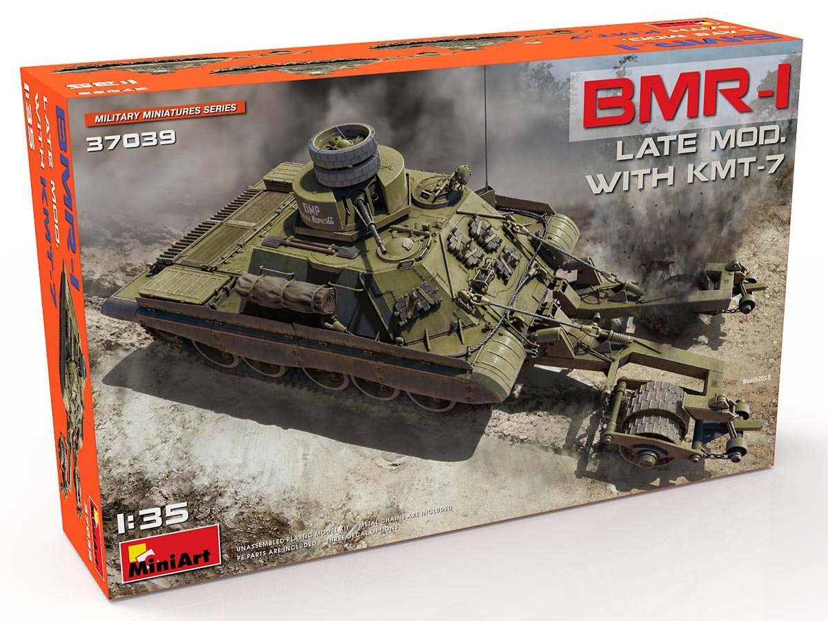 MiniArt 37039 BMR-1 Mod tardif. avec KMT-7 1/35 – immagine 2