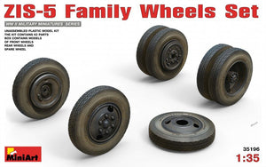 MiniArt 35196 JEU DE ROUES FAMILIALE ZIS-5 1/35