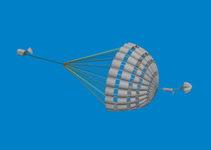 Eduard 672382 F-4E parachute IMPRIMER MOULES FINS 1/72