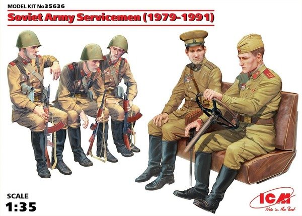 ICM 35636 Soldats de l'Armée soviétique (1979-1991) (1/35)