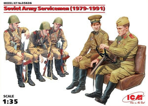 ICM 35636 Soldats de l&amp;#39;Armée soviétique (1979-1991) (1/35)