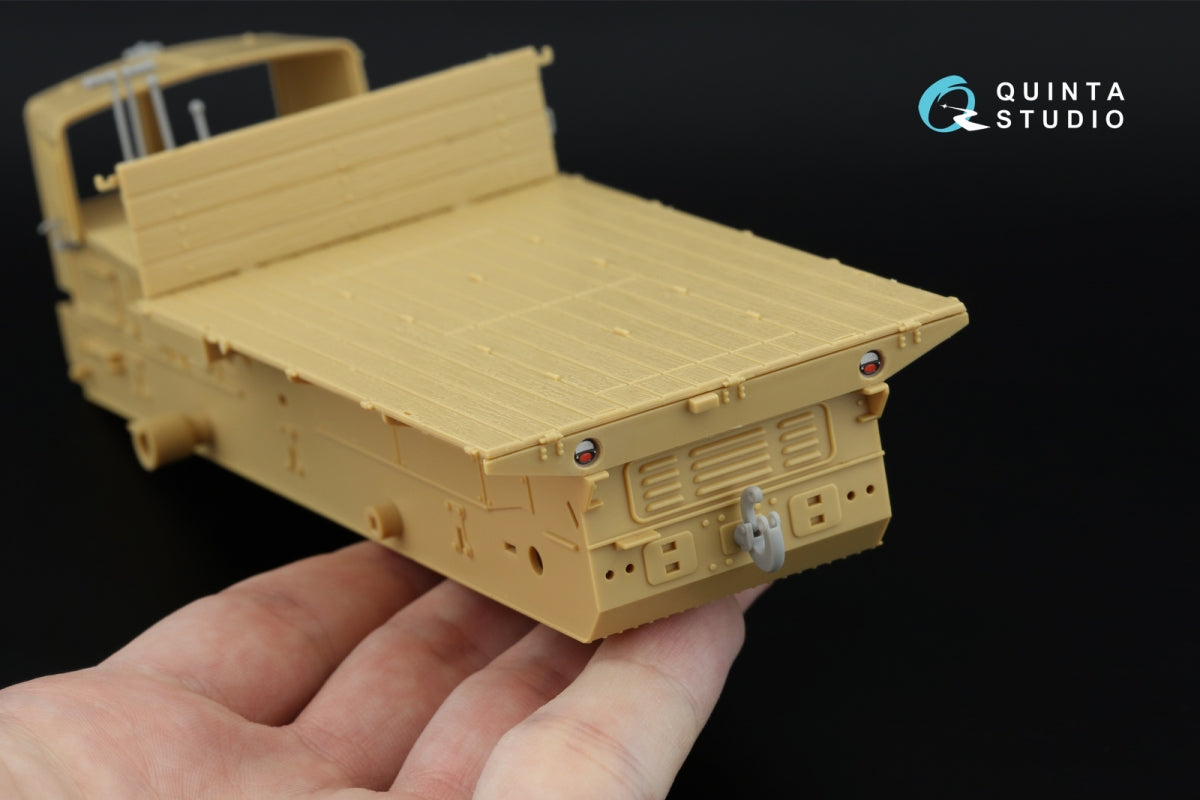 Quinta Studio QD+35156 Voroshilovets Tractor 3D-Printed &amp; coloured Interior on decal paper (Trumpeter) (with 3D-printed resin parts) 1/35
