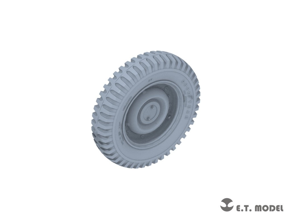 ET Model P35-156 USArmy Jeep Willys MB Camion 4x4 1/4 tonne Roues affaissées 1/35 – Bild 4