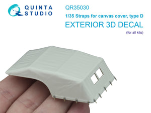 Quinta Studio QR35030 Straps for cancas cover, type D ( all kits ) 1/35