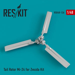 RESKIT RSU48-0126 Rotor de queue Mi-24 pour kit Zvezda 1/48