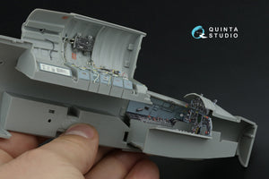 Intérieur imprimé en 3D et coloré sur papier décalcomanie Quinta Studio QD32246 F-104A (Italeri) 1/32 – immagine 10